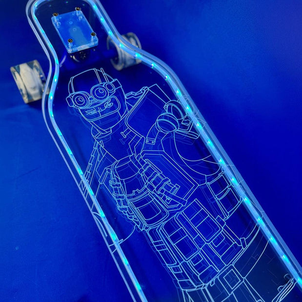 Ghost GI Joe x Everone Skate - Fire Fly - 40" Longboard - Limited Edition - Longboards USA