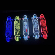 Ghost GI Joe x Everone Skate - Fire Fly - 40" Longboard - Limited Edition - Longboards USA