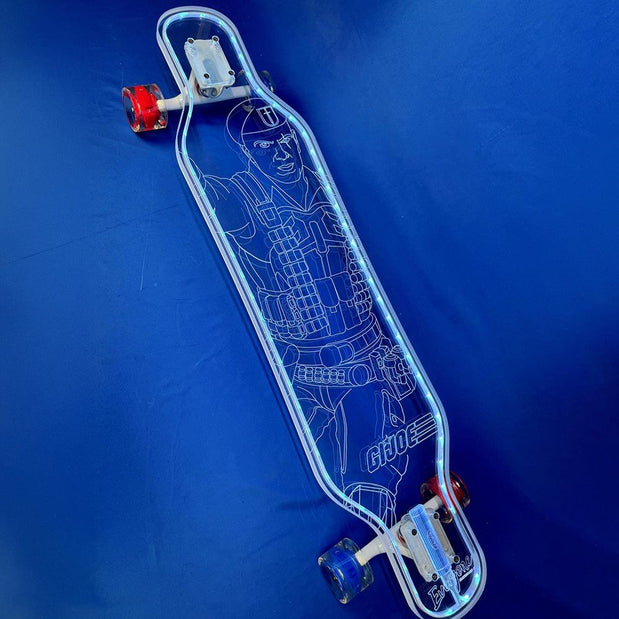 Ghost GI Joe x Everone Skate - Flint - 40" Longboard - Limited Edition - Longboards USA