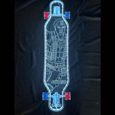 Ghost GI Joe x Everone Skate - Flint - 40" Longboard - Limited Edition - Longboards USA