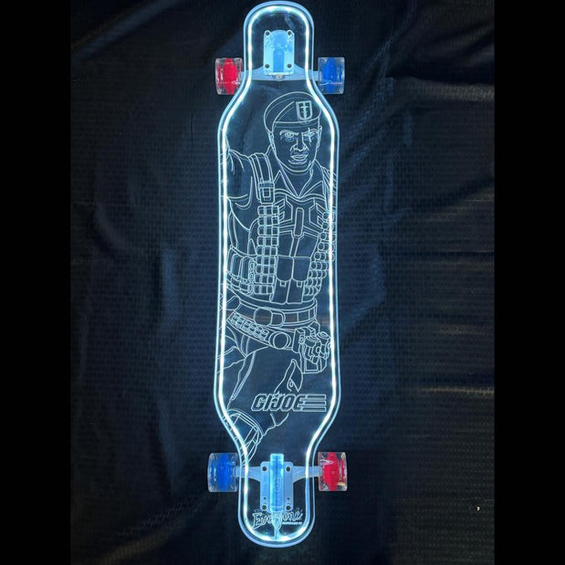 Ghost GI Joe x Everone Skate - Flint - 40" Longboard - Limited Edition - Longboards USA