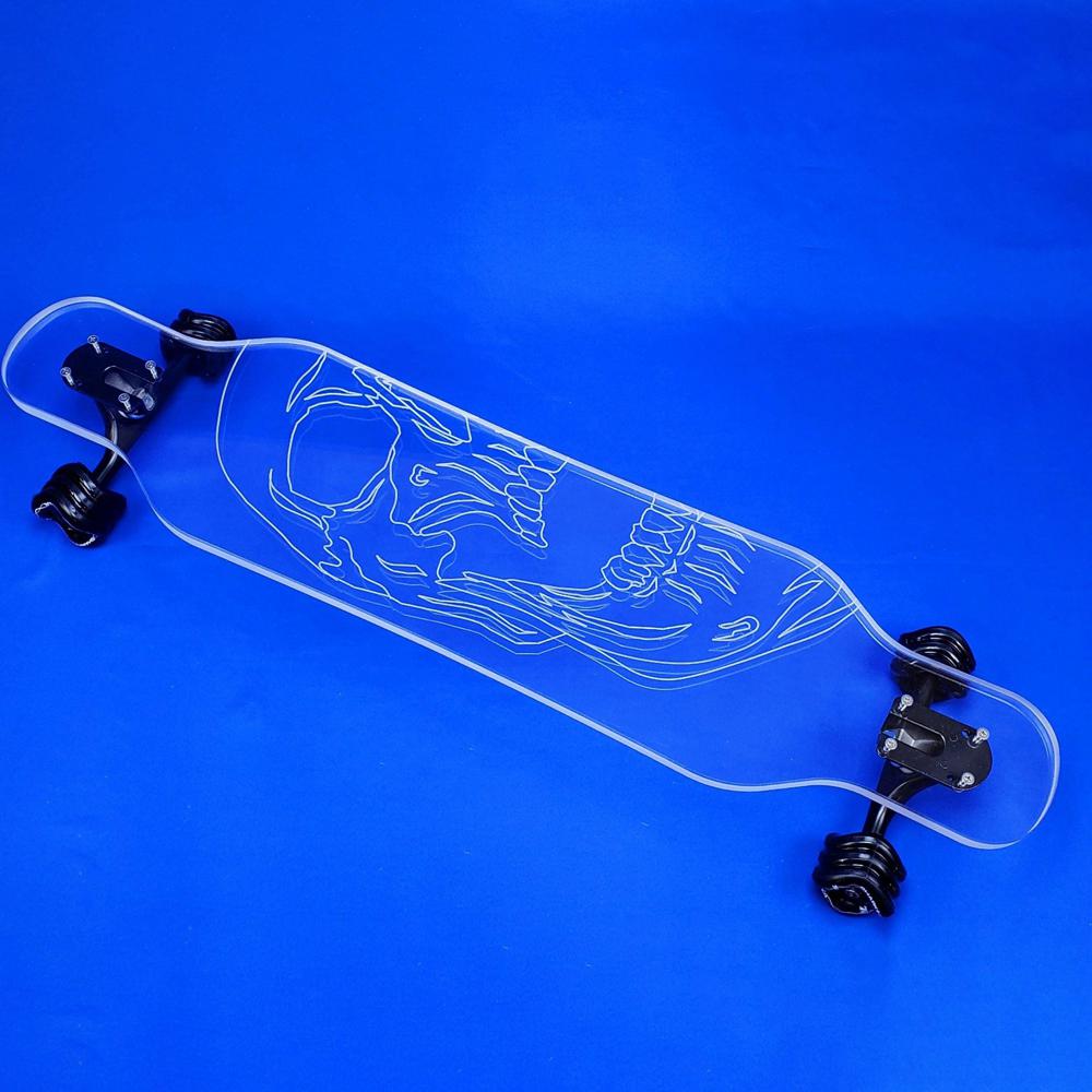 Ghost Skull Rider 40" Platypus Symmetrical Longboard – Longboards USA