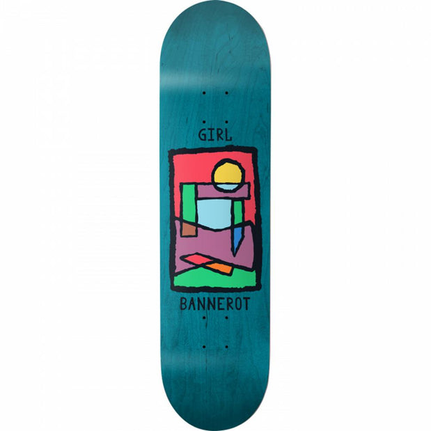 Girl Bannerot Tangram 8.25" Skateboard Deck - Longboards USA