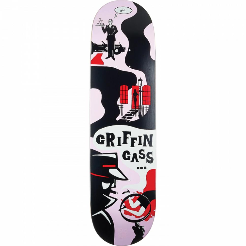 Girl Gass Mystery Noir 8.5" Skateboard Deck - Longboards USA