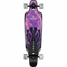 Globe Outlier Purple Flames 36" Longboard - Longboards USA