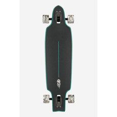 Globe Prowler Mid Green Flames 34" Longboard - Longboards USA