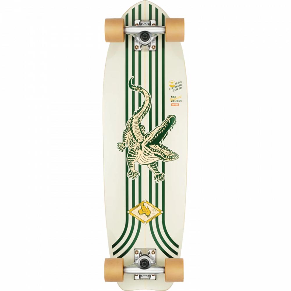 Globe Sidewalk Slider Green/Croc 28" Cruiser - Longboards USA