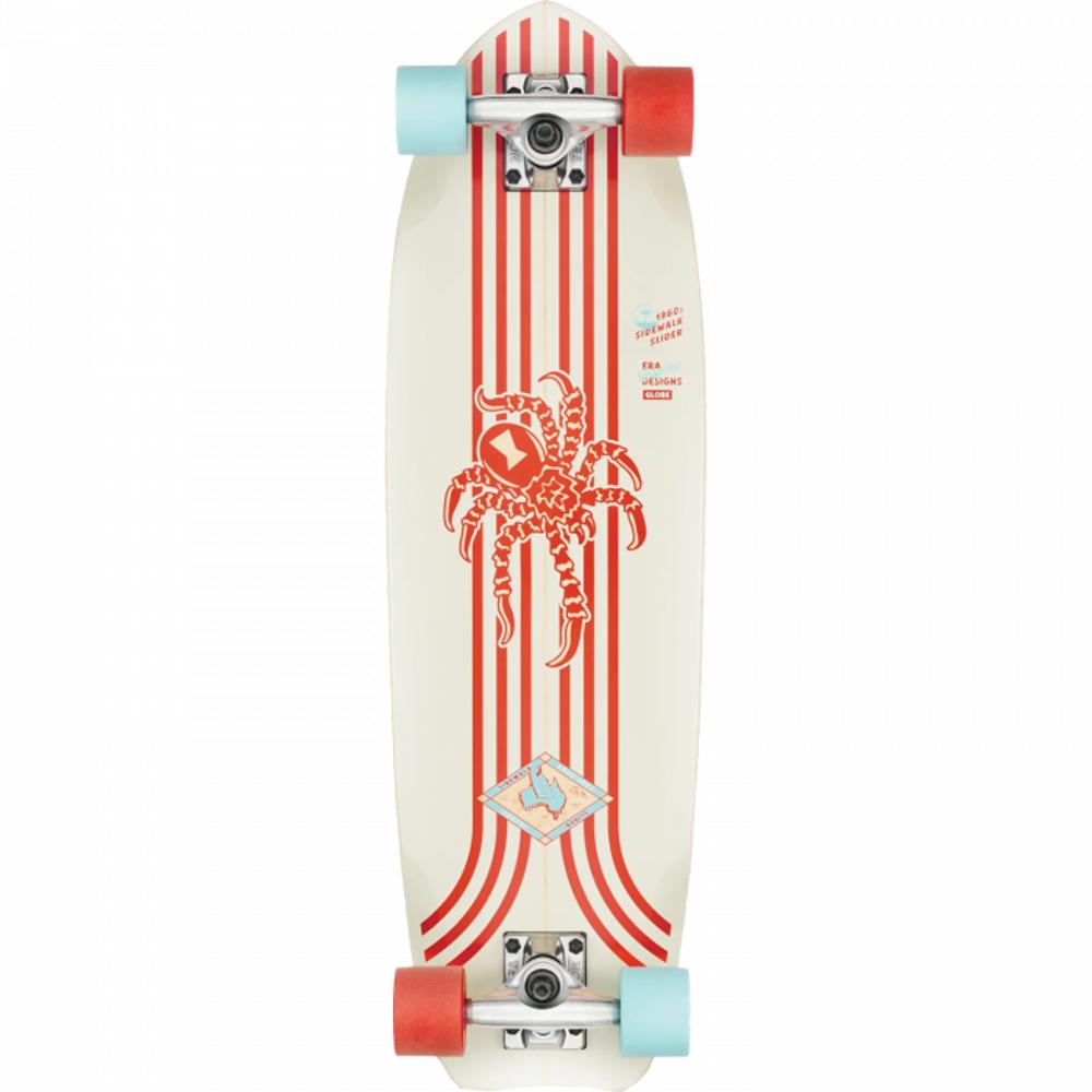 Globe Sidewalk Slider Red/Spider 28" Cruiser - Longboards USA