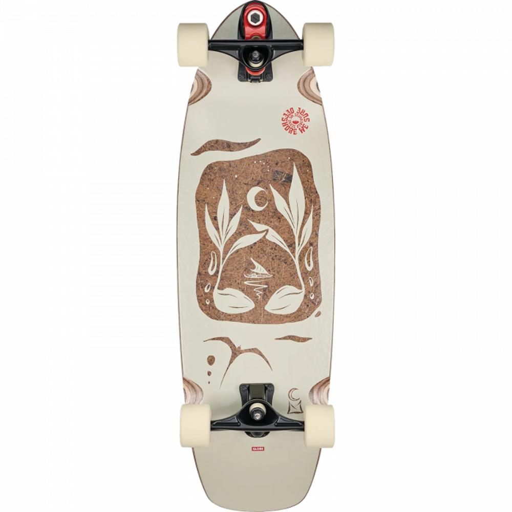 Globe Zuma Surf Skate Coconut/Niu 31" Cruiser - Longboards USA