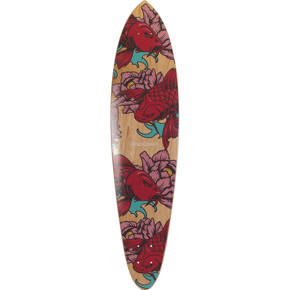 Goldcoast Killer Koi 37" Pintail Longboard Deck - Longboards USA