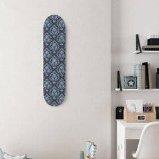 Great Blue Mosaic - 8.25" Custom Skateboard or Wall Art - Longboards USA