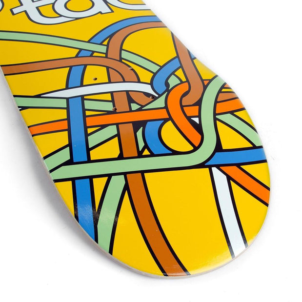 Habitat Circuitry 8.25" Yellow Skateboard Deck - Longboards USA