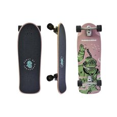 Hamboards Burst 32" Surfskate Carving Pumping Cruiser - Longboards USA