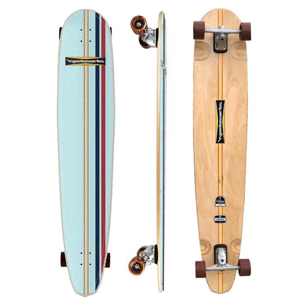 Hamboards Logger 60" Longboard - Surf-Style Cruiser for Smooth Riding - Longboards USA