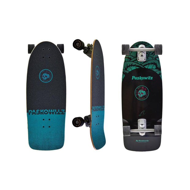 Hamboards Paskowitz 30" Surf Trainer Skateboard All Ages - Longboards USA