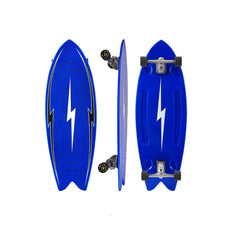 Hamboards Pescadito 43" Swallow Tail Surfskate Longboard - Longboards USA