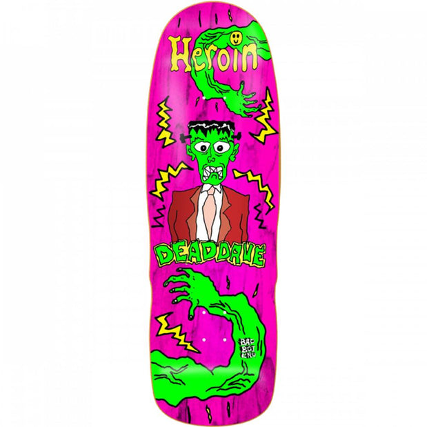 Heroin Dead Dave Dead Toon 10" Skateboard Deck - Longboards USA