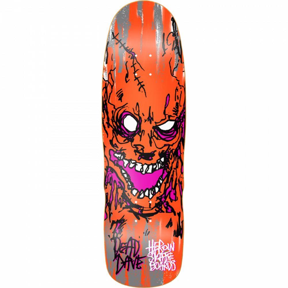 Heroin Dead Dave Savages 10" Skateboard Deck - Longboards USA