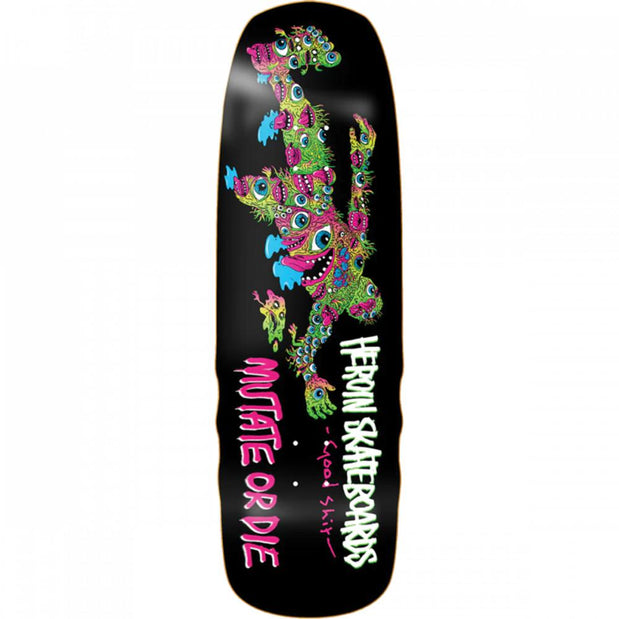 Heroin Good Shit Mutated 9.75" Skateboard Deck - Longboards USA