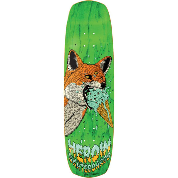 Heroin Hayate Fox Shovel 8.88" Skateboard Deck - Longboards USA