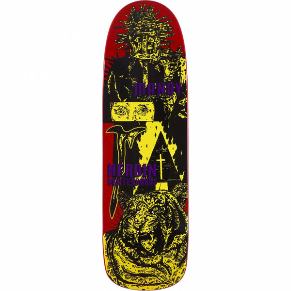 Amazon.com : Heroin Mandy Poster Skateboard Deck -9.6x31.9