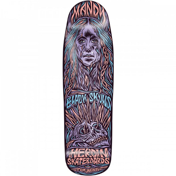 Heroin Mandy X Newell 9.25" Skateboard Deck - Longboards USA