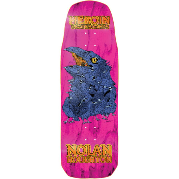 Heroin Nolan Crow 10" Skateboard Deck - Longboards USA