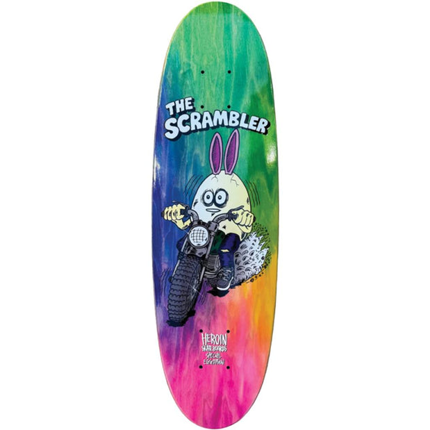 Heroin Scrambler Egg 7.8' Skateboard Deck - Longboards USA