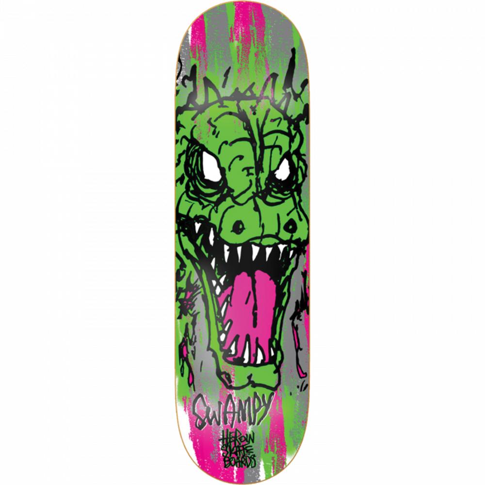 Heroin Swampy Savages 9.0" Skateboard Deck - Longboards USA