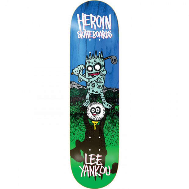 Heroin Yankou Golf Imp 8.25" Skateboard Deck - Longboards USA