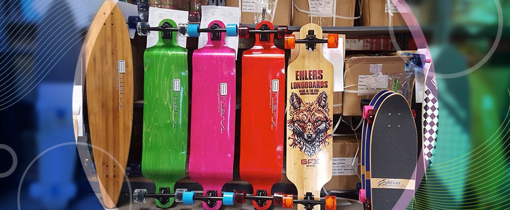 Innovation is possible with Ehlers: Longboards you customize to your style