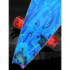 Kahuna Creations Haka Sea Dragon Blue 47" Longboard Deck - Longboards USA