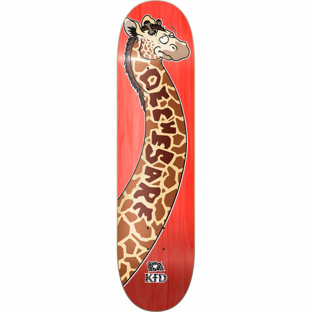 KFD Dechesare Longneck Giraffe 8.0" Skateboard Deck - Longboards USA