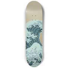 Koi on Wave Japanese Skateboard Wall Art - Longboards USA