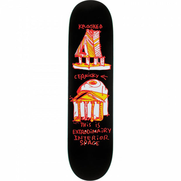 Krooked Cernicky Socrates 8.06" Skateboard Deck - Longboards USA