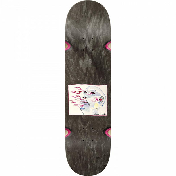 Krooked Cromer Stare 8.38" Wheel Wells Skateboard Deck - Longboards USA