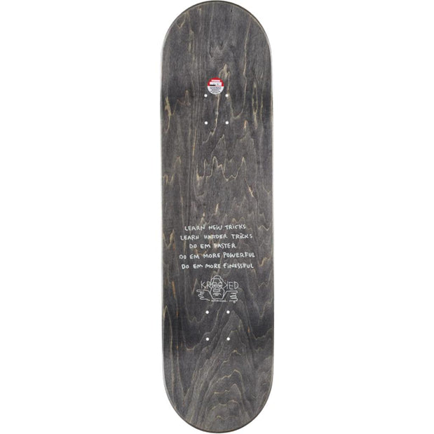 Krooked Gonzales Hard2Hit 8.5" Skateboard Deck - Longboards USA