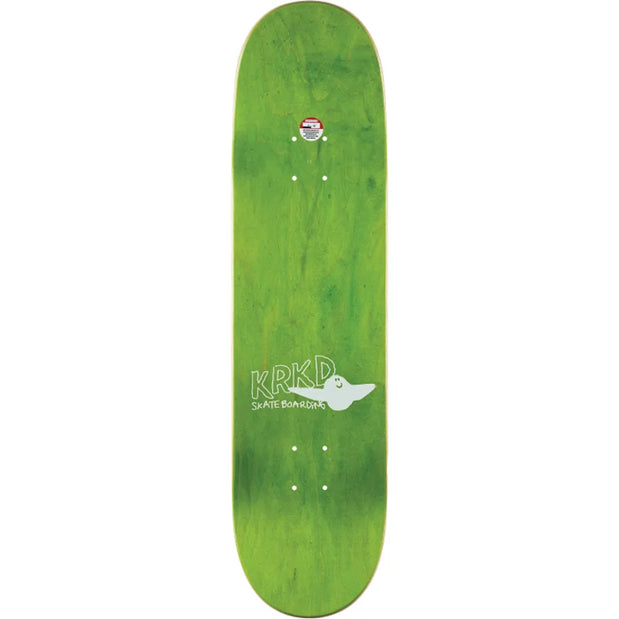 Krooked Kamo 8.25" Black Skateboard Deck - Longboards USA