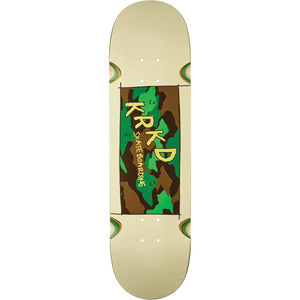 Krooked Kamo 8.5" White Skateboard Deck - Longboards USA