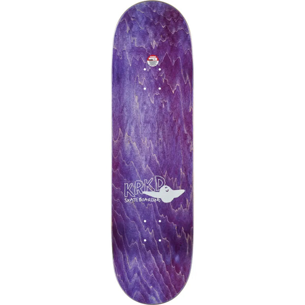 Krooked Kamo 9.0" Black Skateboard Deck - Longboards USA