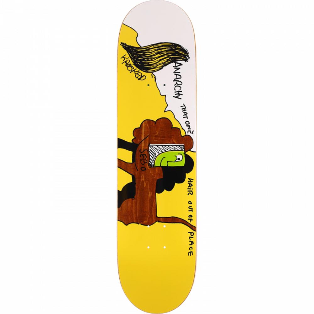 Krooked Walker Anarchy 8.12" Skateboard Deck - Longboards USA