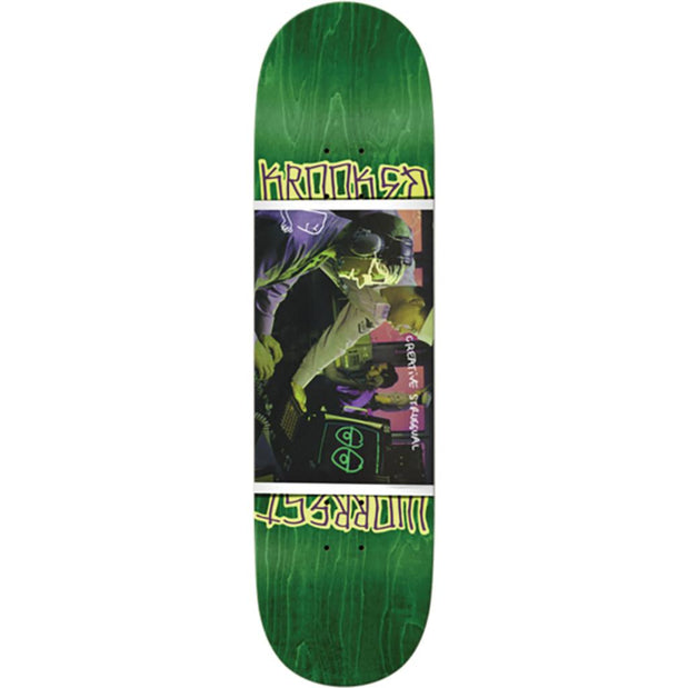 Krooked Worrest Struggual DBX 8.25" Skateboard Deck - Longboards USA