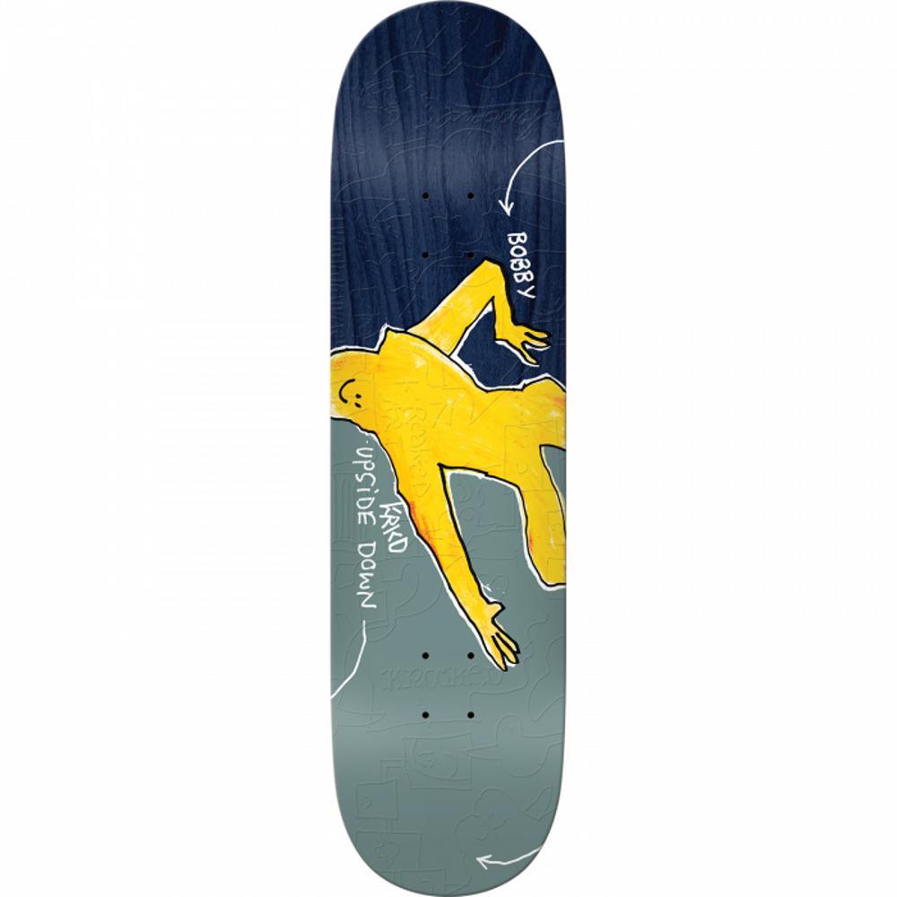 Krooked Worrest Upside Down 8.25" Skateboard Deck - Longboards USA