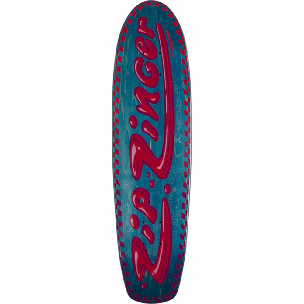 Krooked Zip Zinger Guest 30" Cruiser Skateboard Deck - Longboards USA