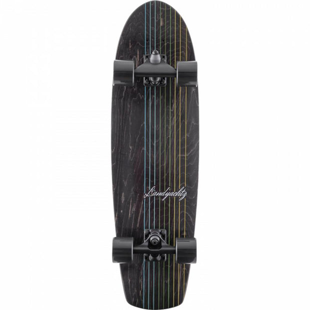 Landyachtz Butter Black Lines 31.2" Surfskate Longboard - Longboards USA