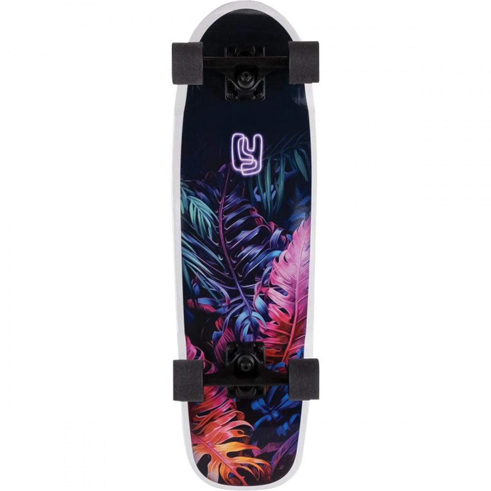 Landyachtz Dinghy Blunt Tropical Night 8.6" Skateboard - Longboards USA