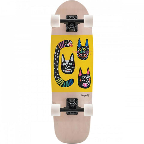 Landyachtz Dinghy Blunt Wild Cats 28.5" Cruiser - Longboards USA