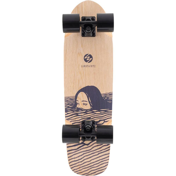 Landyachtz Dinghy Classic Fender Midnight Dip 28" Cruiser Skateboard - Longboards USA