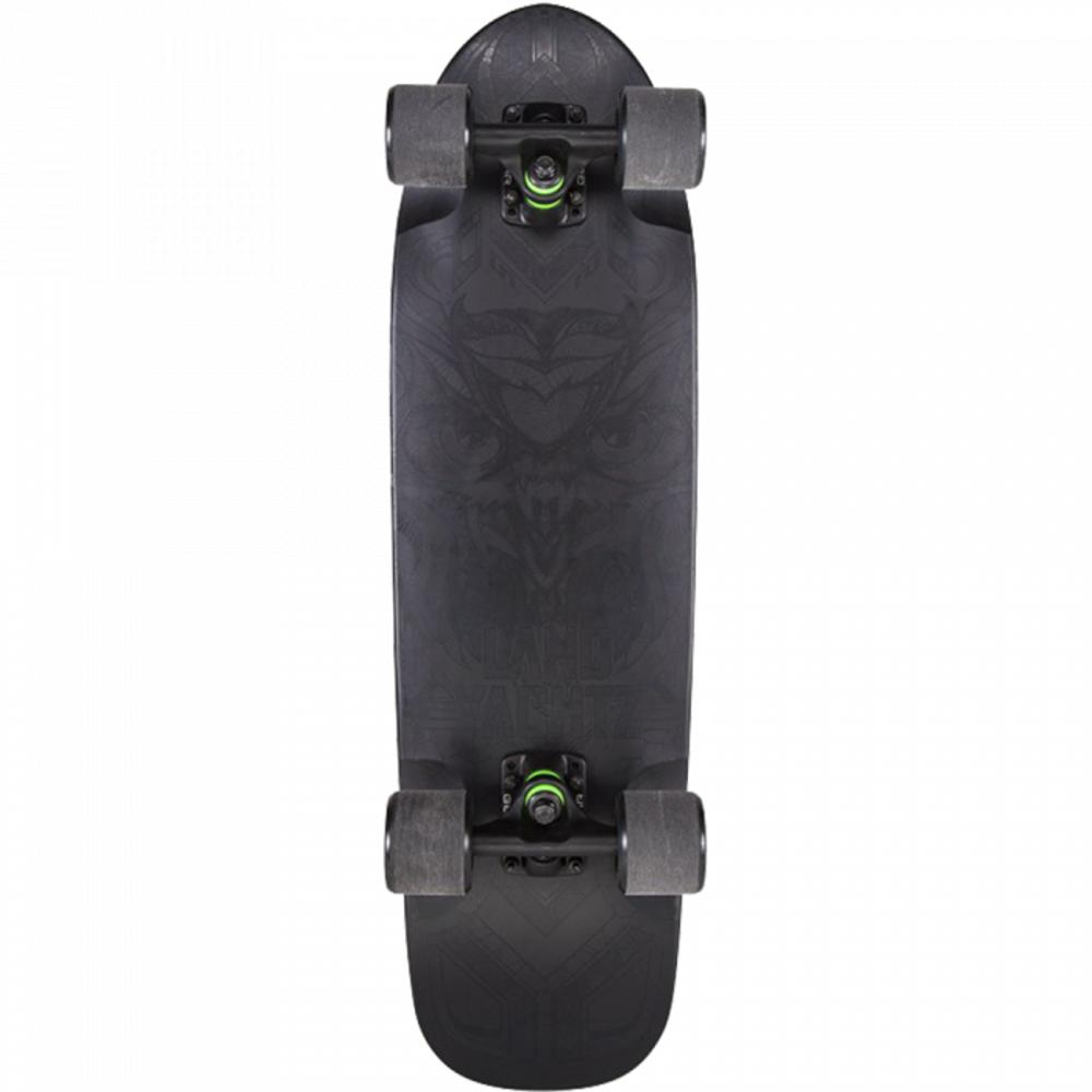 Landyachtz Dinghy Emboss 8" Black Skateboard - Longboards USA