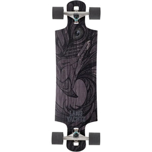 Landyachtz Drop Hammer Black Eagle 35" Drop Through Longboard - Longboards USA